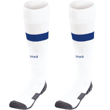 JAKO Chaussettes Boca Blanc Bleu 