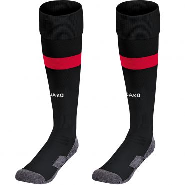 JAKO Chaussettes Boca Noir Rouge