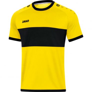 JAKO Maillot Boca MC 4213 Jaune Noir