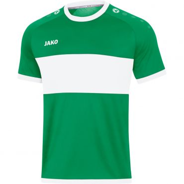 JAKO Maillot Boca MC 4213 Vert Blanc