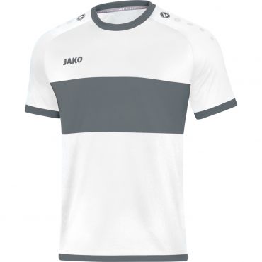 JAKO Maillot Boca MC 4213 Blanc Griis