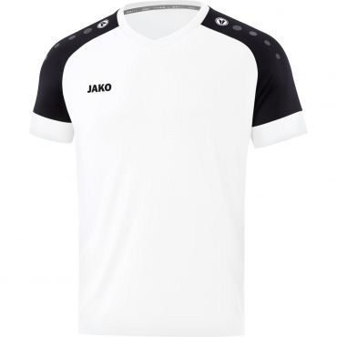 JAKO Maillot Champ 2.0 MC 4220 Blanc Noir