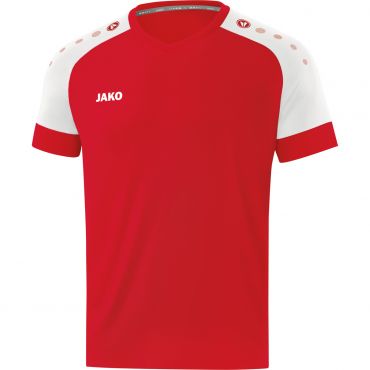 JAKO Maillot Champ 2.0 MC 4220 Rouge Blanc