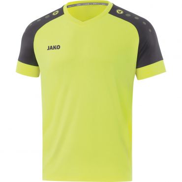 JAKO Maillot Champ 2.0 KM 4220 Fel jaune Anthracite