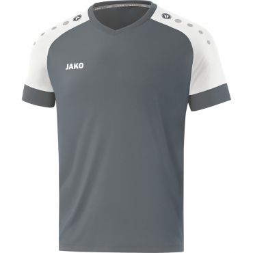 JAKO Maillot Champ 2.0 KM 4220 Griis Blanc