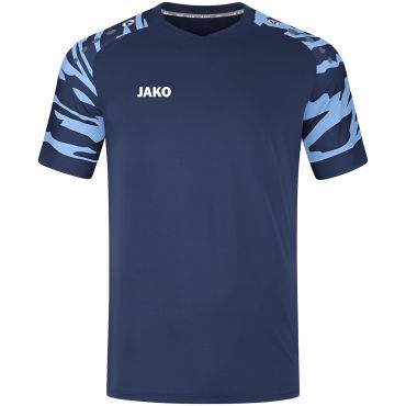 JAKO Shirt Wild MC 4244 Marine Bleu Ciel