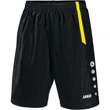 JAKO Short Turin 4462 Noir Jaune 