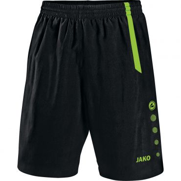 JAKO Short Turin 4462 Noir Fluovert