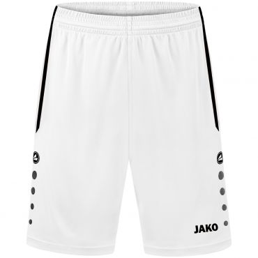 JAKO Short Allround 4499 Blanc Noir