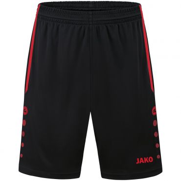 JAKO Short Allround 4499 Noir Rouge 