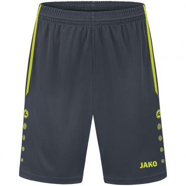 JAKO Short Allround 4499 Antrachite Lime 