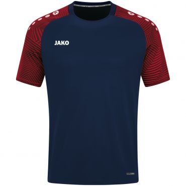 JAKO T-shirt Performance 6122 Marine Rouge 