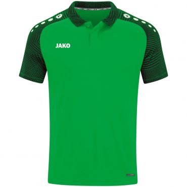 JAKO Polo Performance 6322 Vert Noir 