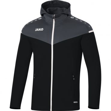 JAKO Veste à Capuchon Champ 2.0 6820 Noir Antrachite