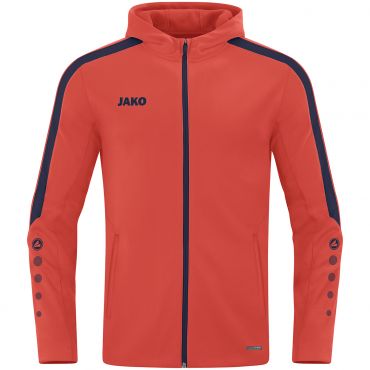 JAKO Veste avec Capuchon Power 6823 Flame Marine