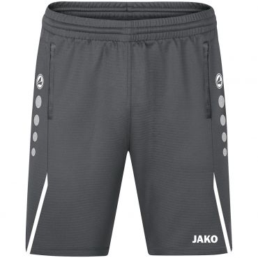 JAKO Short d'entrainement Challenge 8521 Griis Blanc