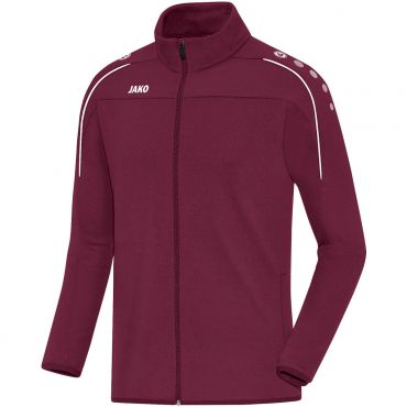 JAKO Veste d'entrainement Classico 8750 Bordeaux