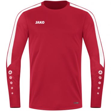 JAKO Sweat Power 8823 Rouge Blanc
