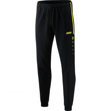 JAKO Pantalon Polyester Competition 2.0 9218 Noir Jaune