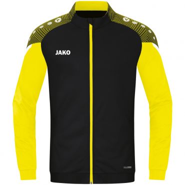 JAKO Veste à Polyester Performance 9322 Noir Jaune