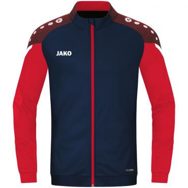 JAKO Veste à Polyester Performance 9322 Marine Rouge 