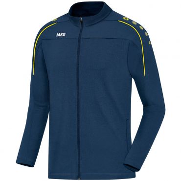 JAKO Veste de Loisir 9850 Bleu nuit Jaune