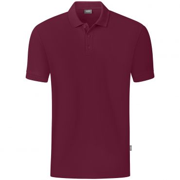 JAKO Polo Organic C6320 Bordeaux